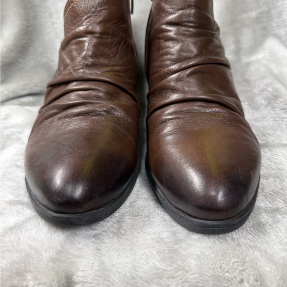 Biza the Valley Chic Brown Ankle Booties Size 41 or 9.5/10 US - Picture 3 of 11